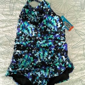 NWT Womens Speedo 1Pc XXL